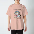ほっかむねこ屋（アトリエほっかむ）のラグビーねこ（グレーキャップ） Regular Fit T-Shirt
