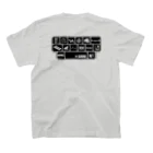 自作キーボードデザイン沼へようこそ。のジサクキーボードチョットデキルシャツ Regular Fit T-Shirtの裏面