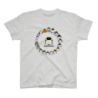 ヤママユ(ヤママユ・ペンギイナ)の16bit Penguins Allstars(Circle) Regular Fit T-Shirt