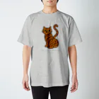 SandyLabのTwisted Cat® （ねじ猫）T-shirt – Nice, classic misunderstanding Regular Fit T-Shirt