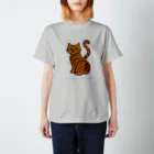 SandyLabのTwisted Cat® （ねじ猫）T-shirt – Nice, classic misunderstanding Regular Fit T-Shirt