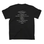 Mika Hirayamaの赤い鍵盤ハーモニカ隊公式グッズ Regular Fit T-Shirtの裏面