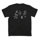 WAMI ART　ホツマツタヱ同好会の庭球蛙改 Regular Fit T-Shirtの裏面