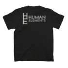Human Elements STOREのMinimum Logo (Black) Regular Fit T-Shirtの裏面