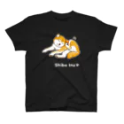 Shiba Inu Streetの耳をカキカキする柴犬のドット絵 Regular Fit T-Shirt