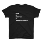 ロックンロールのsex&drugs&rock'n'roll Regular Fit T-Shirt