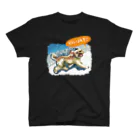 Yuhki | おばけのゆうき 公式オンラインショップのトイプードルのよものホリデー(ちぎり絵) Regular Fit T-Shirt