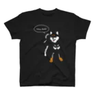 One Shibaの暗闇の黒柴 Regular Fit T-Shirt