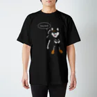 One Shibaの暗闇の黒柴 Regular Fit T-Shirt