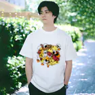 ぴょろりんちょ🐤の食欲の秋、いつも食欲ぴよの貪欲グッズ Regular Fit T-Shirt