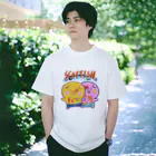 おで工房のスコティッシュのフォーちゃん【バンドTシャツ風】 Regular Fit T-Shirt