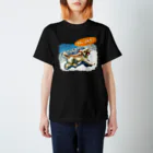 Yuhki | おばけのゆうき 公式オンラインショップのトイプードルのよものホリデー(ちぎり絵) Regular Fit T-Shirt