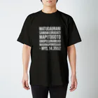 B3QPのMYS.14.3552 Tees/Sweats Alphabetic ver. Regular Fit T-Shirt