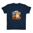 Naoki21のDOG x HALLOWEEN 03  Regular Fit T-Shirt