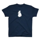 月の船星の砂漠のふりむきうさぎ Regular Fit T-Shirt