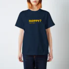 ホッピーハウス美好 @住吉のHOPPY_黄色字 Regular Fit T-Shirt