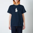月の船星の砂漠のふりむきうさぎ Regular Fit T-Shirt