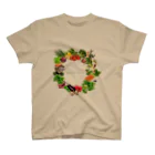 SUPERスーパーキャットのMAKE LOVE,NOT WAR!野菜の和 Regular Fit T-Shirt