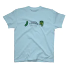 lollipop cowboyのキュウリと社会的距離をとらされるカッパ Regular Fit T-Shirt