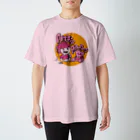 tbsr_arのスタンダードTシャツ（タッド星谷イラスト02／ライトピンク） Regular Fit T-Shirt