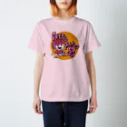 tbsr_arのスタンダードTシャツ（タッド星谷イラスト02／ライトピンク） Regular Fit T-Shirt
