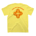『Nothing Is Real』-- IN SUZURIの吾唯足知（吾唯足りるを知る。）橙アーチ・橙英語 Regular Fit T-Shirtの裏面