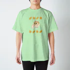 ねずりすSHOPのカップケーキモモンガ Regular Fit T-Shirt