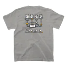 みやつち やえの牛乳工場 Regular Fit T-Shirtの裏面