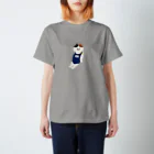 SUIMINグッズのお店の【中】スクール水着のねこ Regular Fit T-Shirt