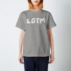 HTMLタグショップのLGTM（白文字） Regular Fit T-Shirt