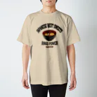 メシテロタイプ（飯テロTシャツブランド）のおしるこ（丸もち）（ビンテージ風） Regular Fit T-Shirt