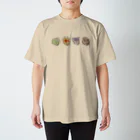 せみやま屋のほのぼの恐竜 トリケラトプス兄弟 Regular Fit T-Shirt
