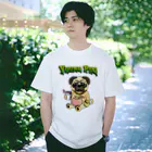 VS worldのYOUNG PUG Regular Fit T-Shirt