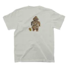 WAMI ART　ホツマツタヱ同好会の縄文遮光器土偶 Regular Fit T-Shirtの裏面