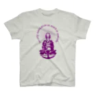 『Nothing Is Real』-- IN SUZURIの只管打坐h.t.　紫 Regular Fit T-Shirt