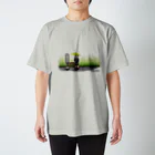 縁起のいいおじさんの雨の中のおじさん Regular Fit T-Shirt