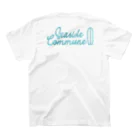haluponponのseasidecommune Regular Fit T-Shirtの裏面