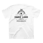 FAMIE LANDのFAMIELANDTシャツ2023 Regular Fit T-Shirtの裏面