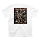Skull sectionのドクロと薔薇 Regular Fit T-Shirtの裏面