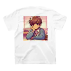 karekore_の現役DKまさと。DKとは男子学生である。 Regular Fit T-Shirtの裏面