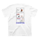 ちゃーはんすとあの買い物好きなくま Regular Fit T-Shirtの裏面