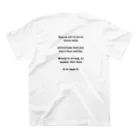 オホーツクの美男子☆のMalcolm X　 Regular Fit T-Shirtの裏面