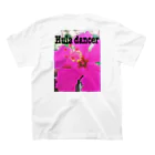 ハワイ-611のHula dancer  Regular Fit T-Shirtの裏面