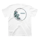 CHIHIROのTシャツ屋さん #chihiroyogaのアネモネ/チヒロヨガロゴ入り Regular Fit T-Shirtの裏面