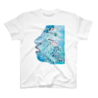 Wall Art ProjectのWAF Tシャツ　大小島真木 ver.1 Regular Fit T-Shirt
