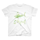 さかたようこ / サメ画家の#みんなSAME 水彩サメ Regular Fit T-Shirt