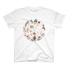 Tomomi Fujiiのずんぐりやのカピバラべぇかりぃとずんぐり〜ず Regular Fit T-Shirt