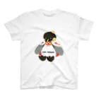 nagisa-ya(なぎさや) ペンギン雑貨のおうさまペンギンのぬいぐるみ Regular Fit T-Shirt