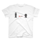 カトユリの黒うさぎ Regular Fit T-Shirt