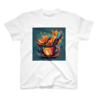 CoffeePixelのPixelBrew Cup（ピクセルブリューカップ） - クリエイティブな一杯で毎日を彩ろう Regular Fit T-Shirt